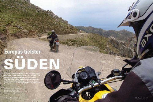 Europas tiefster SÜDEN - Kreta-Motorradtouren