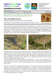 The watermills of Crete - Kreta Umweltforum