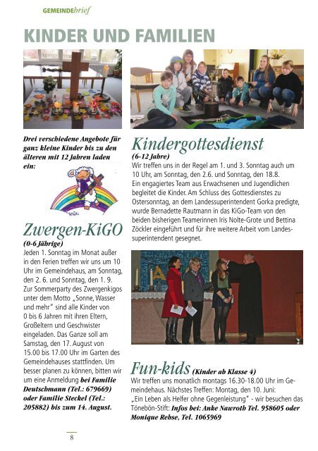 Gemeindebrief Ausgabe 3/2013 - Ev.-Luth. Kirchengemeinde .Zum ...