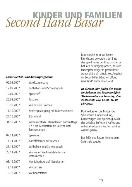 GEMEINDEbrief - Ev.-Luth. Kirchengemeinde .Zum Heiligen Kreuz.