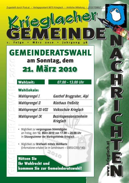 1. Folge / MÃ¤rz 2010 - Gemeinde Krieglach