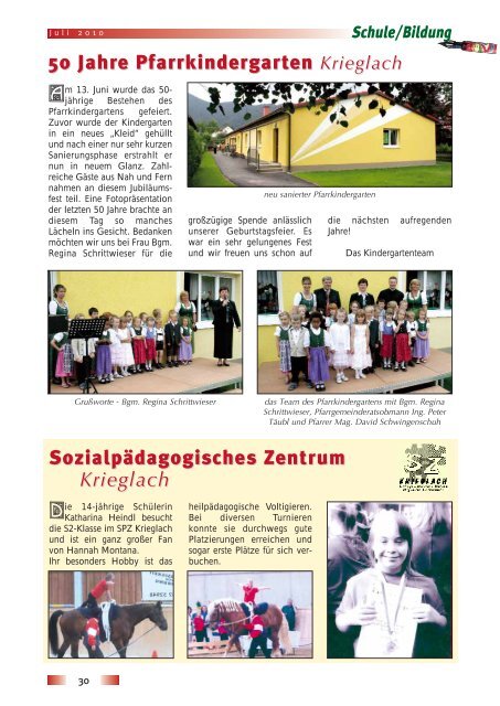 Aktuelles - Gemeinde Krieglach