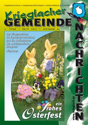 1. Folge / April 2011 - Gemeinde Krieglach