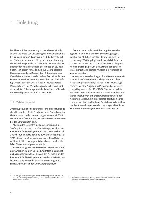 Publikation komplett - Bundesamt fÃ¼r Statistik - CH