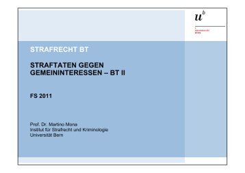 (Art. 251 Ziff. 1 Abs. 2) â Objektiver Tatbestand der ...