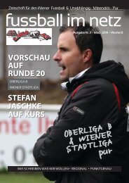 fussball im netz -Ausgabe 2014 März Woche 13/2 Nr.3
