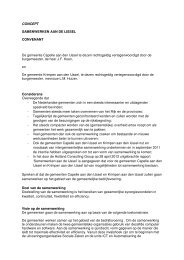Concept convenant Samenwerken aan de IJssel - Gemeente ...