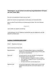 Verordening beheer begraafplaatsen - Gemeente Krimpen aan den ...