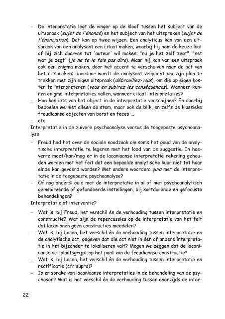 brochure 2008-2009.pdf - Psychoanalyse Lacan - Freud | NLS Kring ...