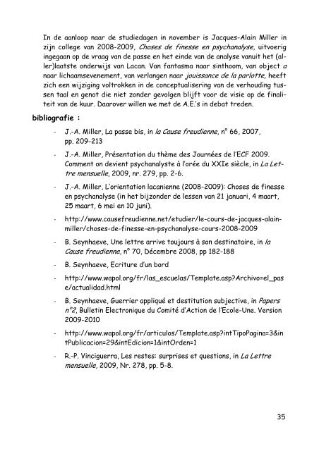 brochure 2009-2010.pdf - Psychoanalyse Lacan - Freud | NLS Kring ...