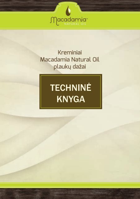 Macadamia techninÄ— knyga - Krinona