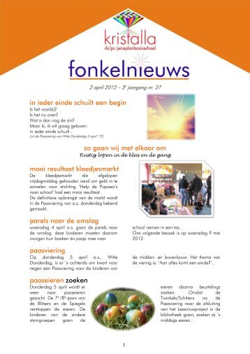 27. Fonkelnieuws 02 april 2012 - Kristalla