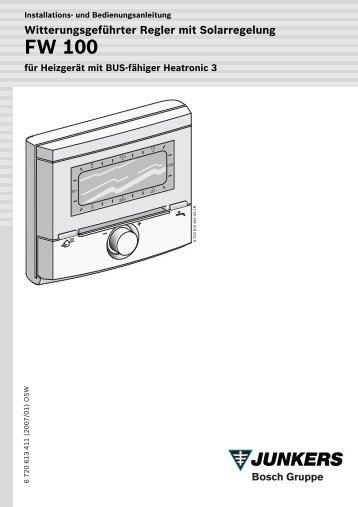 regler-fw-100.pdf - Kritsch Haustechnik GmbH