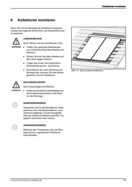 i ANWENDERHINWEIS - Kritsch Haustechnik GmbH