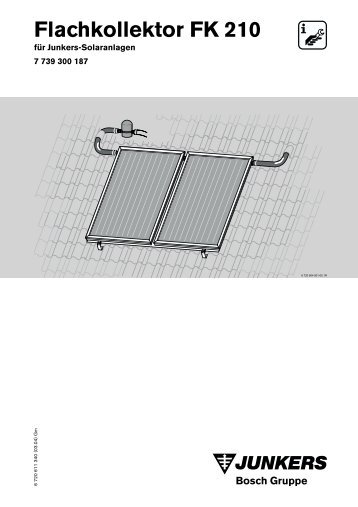 Flachkollektor FK 210 - Kritsch Haustechnik GmbH