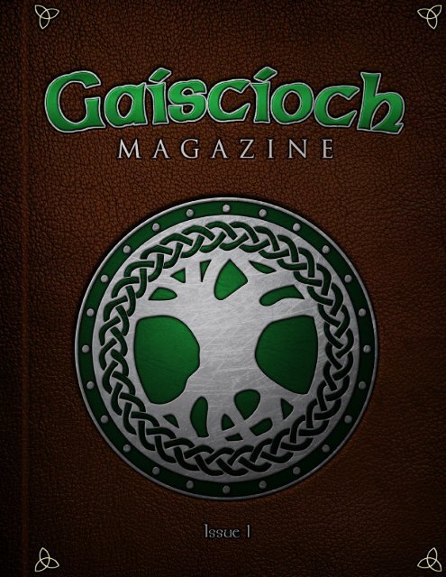 Gaiscioch Magazine - Issue 1