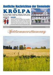 September 2013 - Gemeinde Krölpa