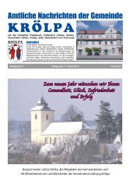 Januar 2013 - Gemeinde KrÃ¶lpa