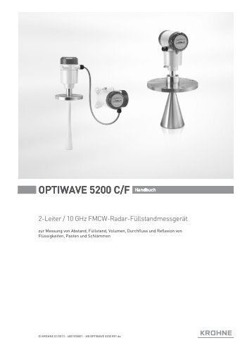 OPTIWAVE 5200 C/F