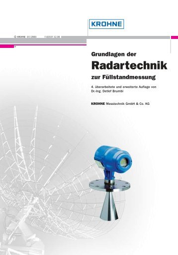Grundlagen der Radartechnik zur FÃ¼llstandmessung