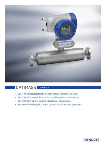 OPTIMASS Handbuch