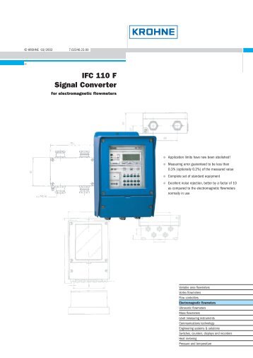 IFC 110 F Signal Converter