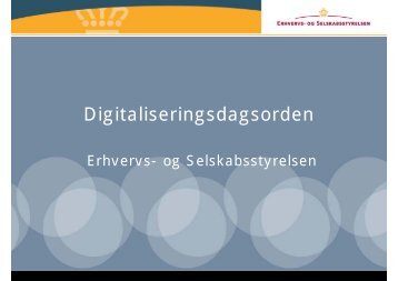 Digitaliseringsdagsorden - Kromann Reumert