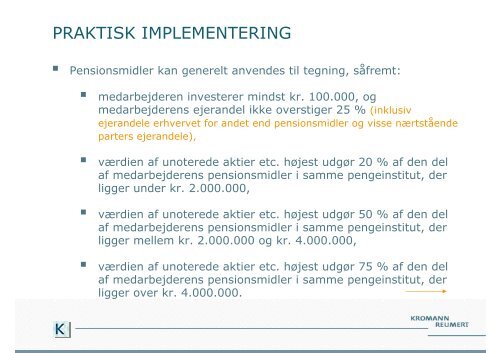 AKTIELÃNSSEMINAR - Kromann Reumert