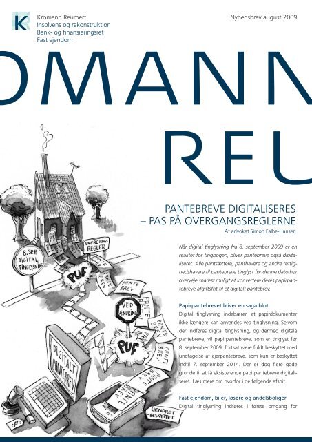 pantebreve digitaliseres - Kromann Reumert