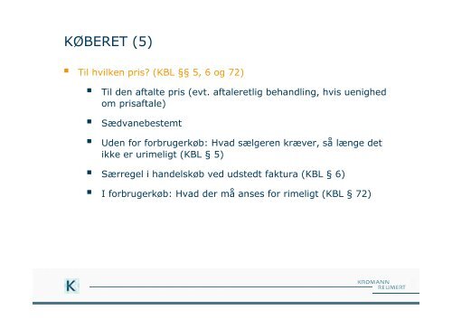 JD-CASE I ERSTATNING OG KONTRAKT - Kromann Reumert