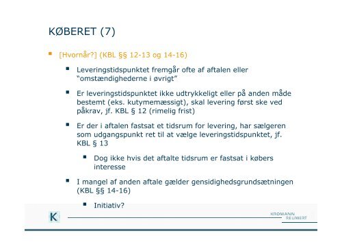 JD-CASE I ERSTATNING OG KONTRAKT - Kromann Reumert