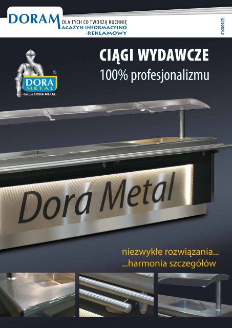 Doram newsletter no. 7 (1/2010) - download PDF - DORA METAL