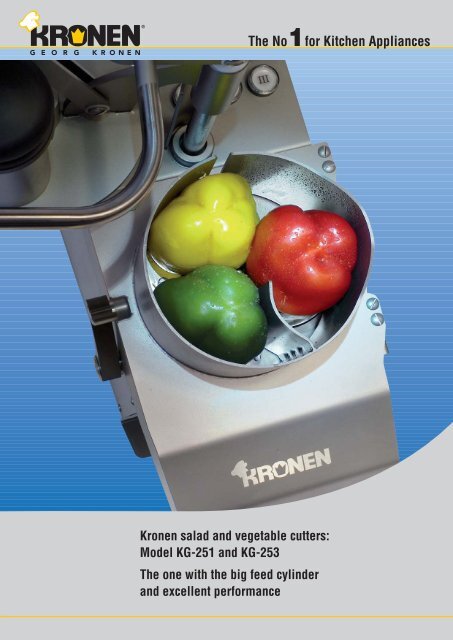 The No1for Kitchen Appliances Kronen salad and vegetable cutters