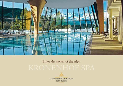 Spa Brochure - Grand Hotel Kronenhof