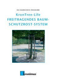 KronTree-Life FREITRAGENDES BAUM- SCHUTZROST ... - Kronimus