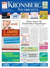 17. august - Kronsberg Nachrichten
