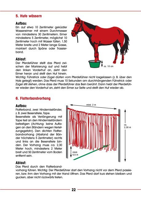 GelassenheitsprÃ¼fung fÃ¼r Sport- und Freizeitpferde - Hof Kirchhorst