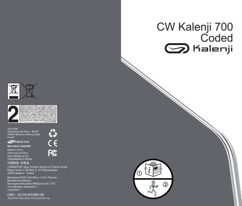 CW Kalenji 700 Coded - Decathlon