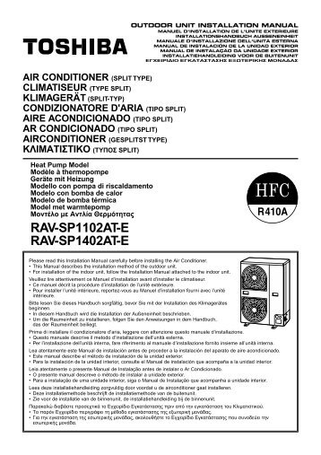 RAV-SP1102AT-E RAV-SP1402AT-E