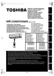 AIR CONDITIONER (SPLIT TYPE)