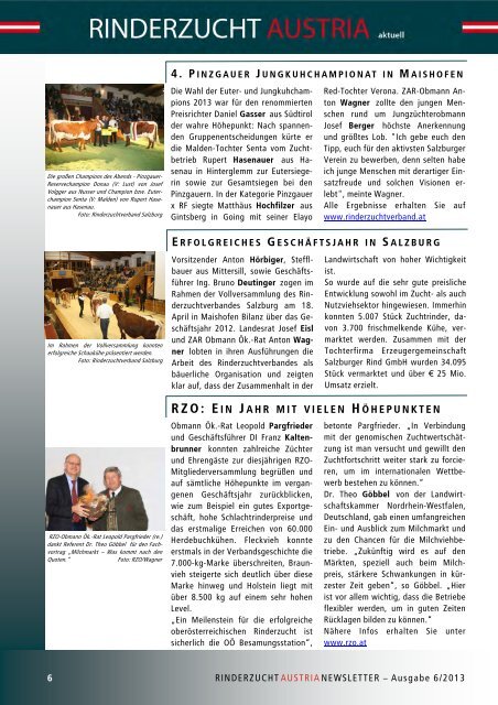 ZAR-Newsletter_Ausgabe-6-2013 - Zentrale Arbeitsgemeinschaft ...