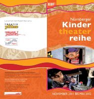 Kinder theater reihe - KS:NUE - Kultur- und Schulservice NÃ¼rnberg