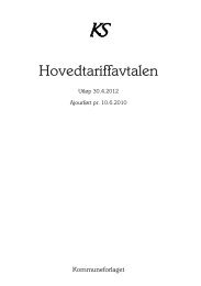 30261 Hovedtariffavtalen.indd - KS