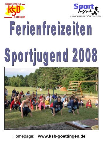 Zeltlager Stolle - Kreissportbund GÃ¶ttingen eV