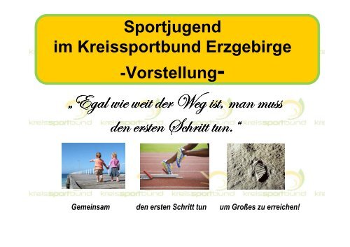 Ideen & Konzept der Sportjugend Erzgebirge - Kreissportbund ...