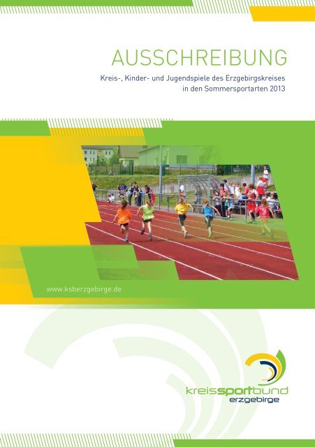 Ausschreibung Kreis- Kinder- und Jugendspiele Sommer 2013