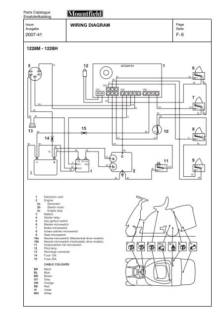 5 WIRING DIAGRAM F- 2007-41 725M