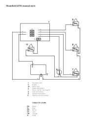 Mountfield wiring diagrams