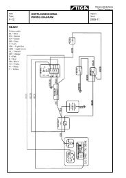 12 KOPPLINGSSCHEMA F- WIRING DIAGRAM 2005-11 READY