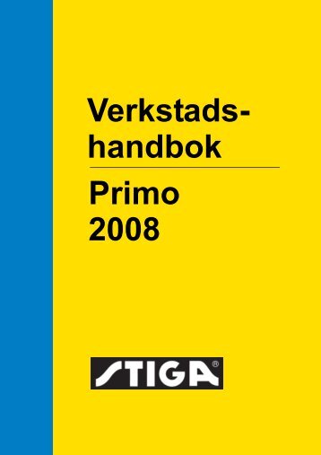 Verkstads- Primo 2008 handbok